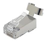Modular plug feed-thru kat.5e/6 stp leder diameter ø1,0-1,2mm pk.50 stk