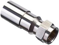 F-konnektor kompressions stik rg-6 han pk a 10 stk.