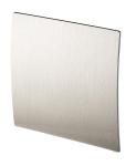 Unite frontpanel sølv farvet look i buet design for system+ ventilator ø100