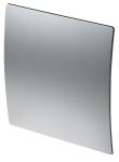 Unite frontpanel mat sølv farvet look i buet design for system+ ventilator ø100