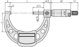 103-148-10 micrometer udvendigt 275-300 mm