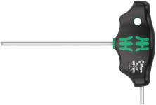Wera 454 hf tværgrebs-sekskantsskruetrækker hex-plus med holdefunktion 3 x 100 mm