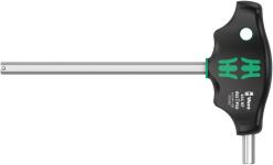 Wera 454 hf tværgrebs-sekskantsskruetrækker hex-plus med holdefunktion 8 x 150 mm