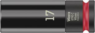 Wera 8790 C, Krafttop, Sort, 1 hoved(er), 1/2, Metric, 17 mm