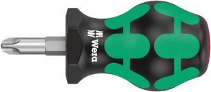 Wera 350 ph krydskærv stubby/karburatorskruetrækker ph 3 x 25 mm