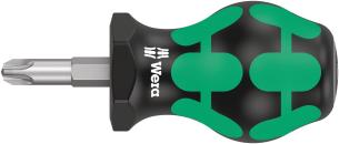 Wera 355 pz krydskærv stubby/karburatorskruetrækker pz 3 x 25 mm