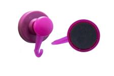 Eclipse lilla neodymium plastkrogsmagnet ø68mm drejer frit 360° med gummibase 1 stk