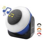 Wrkpro arbejdslampe s1 smd led med genopladeligt batteri og 5w bluetooth højtaler