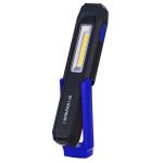 Wrkpro arbejdslampe h1 2w cob led lampehoved med magnet krog og genopladeligt batteri