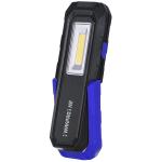 Wrkpro arbejdslampe h2 3w cob led lampehoved med magnet krog og genopladeligt batteri