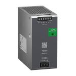 Modicon switchmode strømforsyning optimized til din-skinne med 24 vdc 240 w-10 a udgang og 100-240 vac 1-faset forsyning