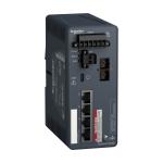Modicon ethernet managed switch 4tx/1fx-sm