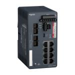 Modicon ethernet managed switch 8tx/2fx-sm