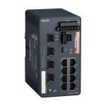 Modicon ethernet managed switch 8tx/4sfp-gbit