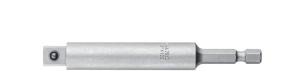 Wiha 7240, Skaft til håndværktøj, Grå, DIN 3121, ISO 1174, form F 6,3 + F 10., 25 g, 50 mm