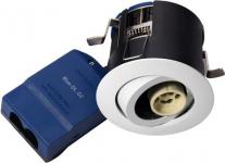 hvid mat lyskilde ex 230v gu10 87mm downlight outdoor g2 66 blue-dl