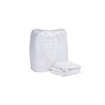 Klude hvide 10kg Hvide Sweatshirts & poloshirts, bløde og absorberende