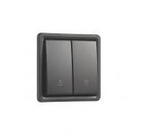 Jalousiafbryder 10a ip55 sort