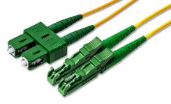 Patchkabel sm g657a 5m duplex sc/apc-e2000/apc 2mm gul