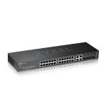 Zyxel gs2220-28 24-ports gigabit l2 switch med 4 gigabit combo porte (inkluderet 1 år nebula pro pack license)