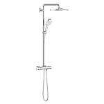 mm 750 1 bruserslange silverflex vgmontering til termostat m brusesystem 310 rainshower grohe