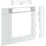 Ramme 80mm m55 ral9016 m. skriftfelt