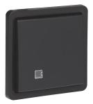 Fjedertryk med linse 10a ip55 sort
