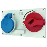 Panel monteret kontakt