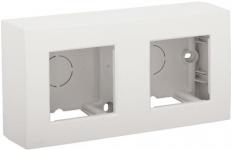 Indsats 2-modul hvid