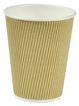 Kaffebæger 34cl ripple wall pap nature line 500stk/pak