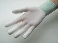 Esd handsker 440 med pu hvid str xs