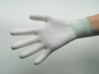 ESD handsker 450 Palm Fit med PU hvid str M
