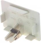 9010 ral hvid mm 60x60 endestykke