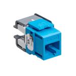 Modular jack extreme kat6a utp rj45 110-style enkle stk pakke blå