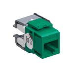 Modular jack extreme kat6a utp rj45 110-style enkle stk pakke grøn