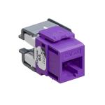 Modular jack extreme kat6a utp rj45 110-style enkle stk pakke lilla