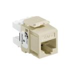 Modular jack extreme kat6 utp rj45 110-style enkle stk pakke elfenben