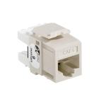 Modular jack extreme kat6 utp rj45 110-style enkle stk pakke beige