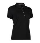 ID SEVEN SEAS The polo | dame - S610 - Sort / L | Poloshirt | Spar20%