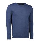 Seven seas the knit s650 blå melange str m