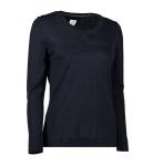 ID SEVEN SEAS The knit | o-neck | dame - S640 - Navy / 3XL | Sweatshirt | Spar20%