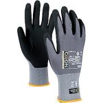 60 169 ox-on coated finger xl str grip black handske