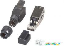 vrktj uden monteres toolless ledere stive blde kat6a ftp rj45