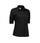 ID SEVEN SEAS Fine Twill | modern | s/s | dame - S721 - Sort / M | Skjorter | Skjorter