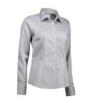 ID SEVEN SEAS Fine Twill | modern | dame - SS720 - Silver grey / XS | Skjorter | Skjorter
