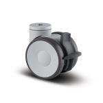 Tente møbelhjul med kickbremse linea polyamid ø100mm kugleleje centerhul ral 9002/9002/7015/7015 byggehøjde: 103 mm. driftstemperatur: -10°/+40°