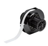 Bradygrip etiket - sort på hvid 19,05 mm x 15,24 mtr. 1 stk/pakke