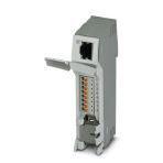 Patchpanel rj45-bøsningsdel på push-in klemmer 10/100/1000 mbit/s pp-rj-scc