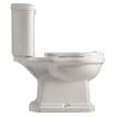 Lavabo retro monoblocco gulvstående toilet 3/6l med s-lås hvid