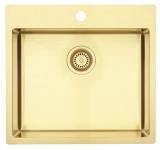 messing-guld soft 540 kubus køkkenvask